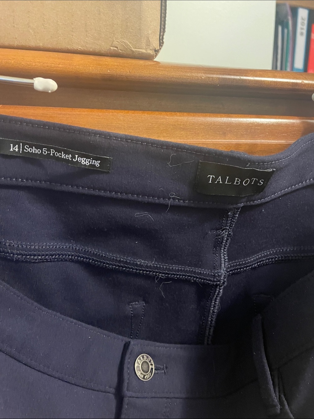 Talbots Navy Soho 5-Pocket Jeggings